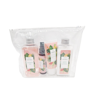 MAYFANCY Travel – Kit de Soins Visage au Curcuma Infusé à l'AHA, Hydratant et Éclaircissant pour Peaux Foncées – Marque Privée
