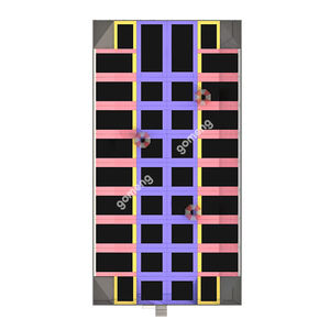Équipement de terrain de jeu intérieur commercial de haute qualité, design novateur, grand équipement de terrain de jeu intérieur pour enfants, <span class=keywords><strong>parc</strong></span> de trampoline - Product Image 4
