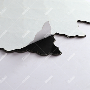 Foshan Fabricant Cuisine <span class=keywords><strong>Salle</strong></span> <span class=keywords><strong>De</strong></span> <span class=keywords><strong>Bain</strong></span> Mur Dosseret En Aluminium En Plastique Vinyle Adhésif Pvc Mosaïque Peel Et Bâton Tuiles Composites - Product Image 5