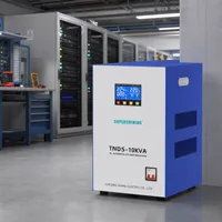 Regulador Automático de Voltaje CA de 0.5kVA, 1kVA, 2kVA, 220V, Tipo Servomotor, Monofásico, Estabilizador de Energía para Hogar y Oficina