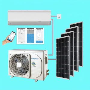 เครื่องปรับอากาศพลังงานแสงอาทิตย์ระบบ18000 12000 ACDC แบบ24000 BTU เครื่องปรับอากาศพลังงานแสงอาทิตย์แบบแยกได้ DGA2-ACDCBLW-12K/18K/24K - Product Image 1