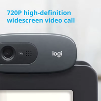 C270 Mini 720p USB 2.0 Web Kamerası, Dizüstü Bilgisayar/PC Konferansları için Dahili Mikrofonlu, CMOS Sensör 3MP 30fps