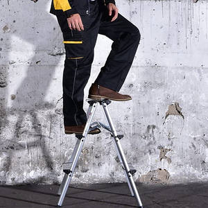 150 كجم تحميل 2x3 خطوات الألومنيوم العمل منصة ، الألومنيوم متعددة الأغراض سلم قابل للطي - Product Image 6