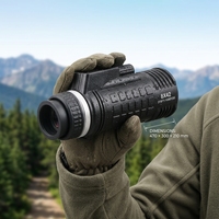 Télescope monoculaire FMC 8x42 à fort grossissement et haute définition, entièrement optique, pour les voyages, les activités de plein air, la plage, la randonnée, le camping