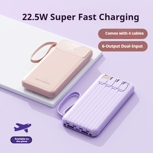 Banco de Energía de Carga Rápida de 22.5W, <span class=keywords><strong>10000mAh</strong></span>, Banco de Energía para Teléfono, 20000mah, Carga Rápida, Pantalla LED, Banco de Energía Portátil, Regalo - Product Image 5