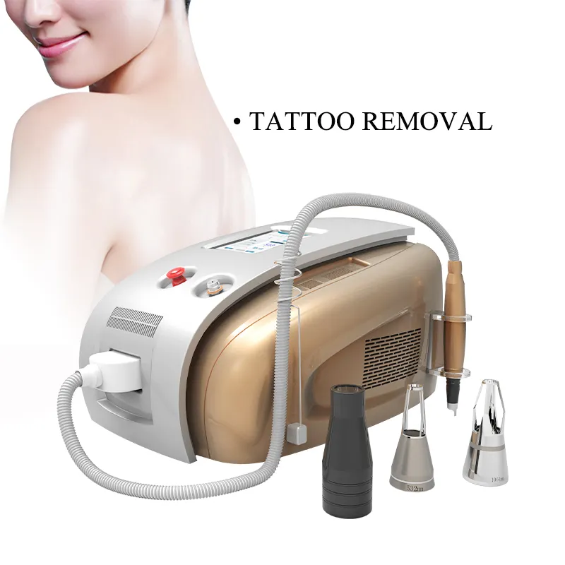Factory price Q Switch Nd Yag Laser Carbon Peeling Skin Rejuvenation Tattoo Removal Machine