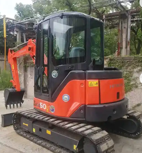 Excavadora Usada Hitachi ZX50U de 5 Toneladas en Buen Estado, Maquinaria de Movimiento de Tierras en Venta, Máquina Hitachi Usada con Precio Bajo y Alta Calidad - Product Image 2