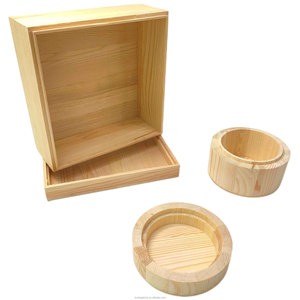 Fabricant chinois de boîte à gâteau en <span class=keywords><strong>bois</strong></span> boîte à dessert avec logo personnalisé imprimé boîtes d'emballage durables multi-usages en <span class=keywords><strong>bois</strong></span> rond sushi togo fromage - Product Image 6