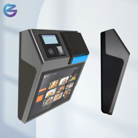 Terminal de point de vente Android de bureau ZCS Z100 avec écran client et tiroir-caisse pour la commande en restaurant