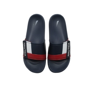 Sandales classiques pour hommes avec logo en relief, tige en velcro, soutien anatomique de la voûte plantaire et semelle extérieure à talon ergonomique - Product Image 3