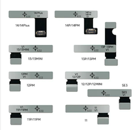 XZZ pas besoin de programmeur lire écrire données batterie Flex pour iPhone 11 12 13 14 SE3 MINI Pro Max batterie santé/fenêtre pop-up réparation