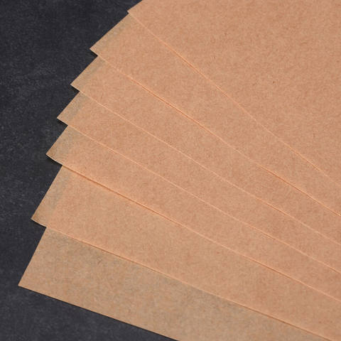 Double Sided Brown Baking Paper  Food Wrapping Paper with Coating for Cake Packaging & Gravure Printing