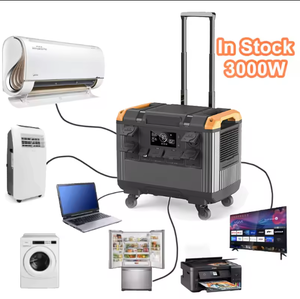 <span class=keywords><strong>Chargeur</strong></span> solaire 3000W MPPT Power Bank Portable Energy Storage Power Station Home Inverter Jump Starter Flashlight 400W Panel - Product Image 6