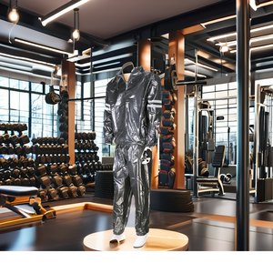 Combinaisons de sauna LIVEUP Fitness Training Anti-Rip en gros, écologiques, en PVC, pour la perte de poids et la transpiration - Product Image 4