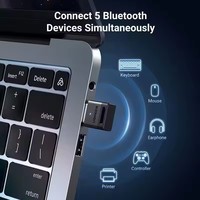 USB UGREEN Bluetooth Dongle Adaptörü BT 6.0 PC Bluetooth Alıcısı ve Vericisi Windows 11/10/8.1 için Müzik Ses Alıcısı