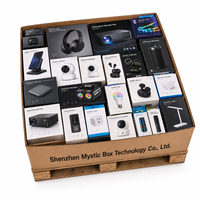 Boîte Mystère Téléphone Portable pour le Voyage, Accessoires de Téléphonie de Détail avec Écouteurs Bluetooth, Stabilisateur et Chargeur Sans Fil – Vente en Gros