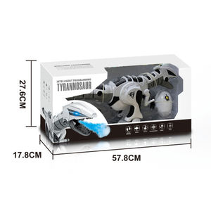MILI RC Robot <span class=keywords><strong>dinosaure</strong></span> jouet pour adultes et enfants électrique marche télécommande modèle animal avec chant et danse caractéristiques - Product Image 4
