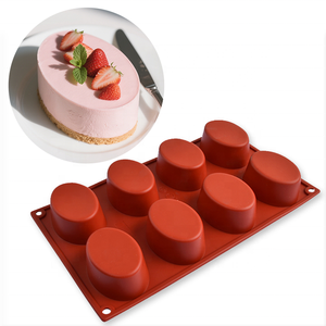 Nhà Máy Bán Buôn Cấp Thực Phẩm Sô Cô La Khuôn Tùy Chỉnh Nướng Khuôn <span class=keywords><strong>Muffin</strong></span> Khuôn New Sâu Sô Cô La Thanh Khuôn - Product Image 6