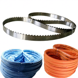 Lame de scie à ruban en acier à haute teneur en carbone de 3 <span class=keywords><strong>TPI</strong></span> 124 pouces pour couper les os de viande - Product Image 1