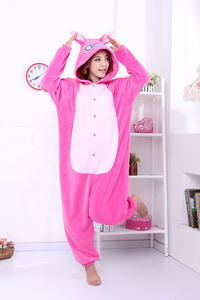 Nouvel arrivage Pijamas de dessin animé longue et complète Pijamas d'animal de dessin animé costume une pièce pour femmes et hommes <span class=keywords><strong>Kigurumi</strong></span> - Product Image 2