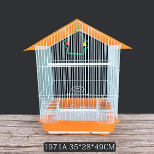 Grande gabbia per uccelli con filo portatile per animali da Cocktail gabbia di allevamento per uccelli piccoli uccelli - Product Image 3