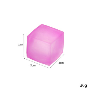 Squishy Cube Toy Made Of Maltose With Slow Rebound, <b>Simulated</b> <b>Diamond</b> Toy For Children, Suitable As A Gift - Product Image 5