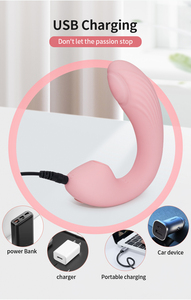 Vibrador 2 en 1 Funcional y Portátil, Recargable por USB, Vibrador Vaginal, Dispositivo de Estimulación para Adultos - Product Image 6