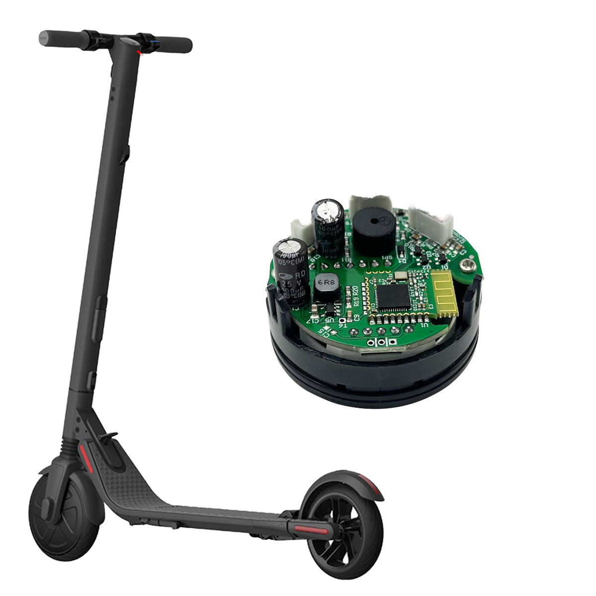 Electric Scooter Kids' Handlebar Disc Brake Lithium Battery 350W 36V Dashboard Meter Switch Display ES1 ES2 ES4 Made Plastic