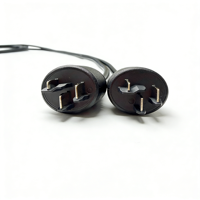 Câble de charge pour vélo électrique à 3 broches avec cœur en cuivre, connecteur haute intensité 4A pour appareils électroménagers et machines – Vente en gros