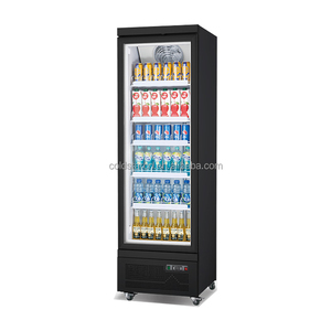 Commercial 500L <strong>Ice</strong> Cream Vertical Freezer <strong>Display</strong> Frozen <strong>Food</strong> Glass Cabinet Galato <strong>Stand</strong> up Freezer - Product Image 1
