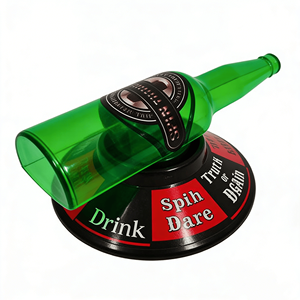 Benutzerdefiniertes Logo Trinkspiel „Spin the Bottle“ Wahrheit oder Pflicht Bar-Partyspiel für Erwachsene Großhandel OEM - Product Image 2