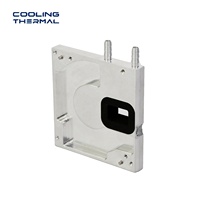 Placa Fría de Aluminio Soldada por Fricción Personalizada con Microcanal Interno para Módulo de Refrigeración de CPU, GPU y Servidor
