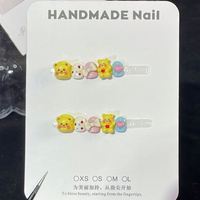 Art des ongles mignon et artisanal populaire pour les filles âgées de 3 à 12 ans.