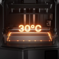 Printer 3D Resin ELEGOO Saturn 4 Ultra 12K Kecepatan Tinggi dengan Auto Leveling, Kamera AI, dan Tilt Release untuk Miniatur dan Perhiasan