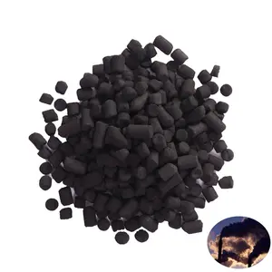 Coal Based Column Activated Carbon Sulphur Impregnated CTC 60/70/80 Coal Wood Tar Coal Based Pellet Column Activated Carbon