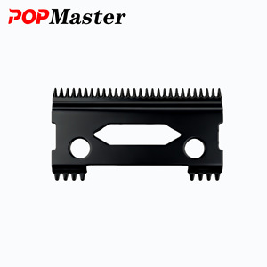 Poppmaster DLC แบล็คไดมอนด์สแท็คเกอร์ฟันกรรไกรตัดใบมีดเคลื่อนที่สุดเท่สำหรับ <span class=keywords><strong>Wahl</strong></span> 5ดาวคลิปวิเศษ MRD/SC clipper - Product Image 3