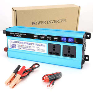 Onduleur Automobile enfichable 2200W DC 12V 24V à 110V 220V <span class=keywords><strong>2200</strong></span> onduleur automobile - Product Image 5