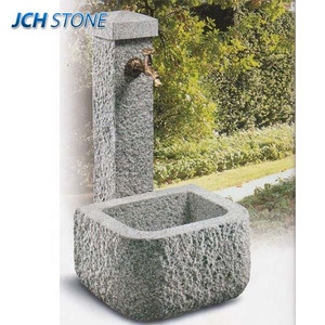 <span class=keywords><strong>Fontaine</strong></span> d'eau <span class=keywords><strong>en</strong></span> <span class=keywords><strong>pierre</strong></span> de granit naturelle <span class=keywords><strong>pour</strong></span> jardin extérieur, lavabo à main - Product Image 4