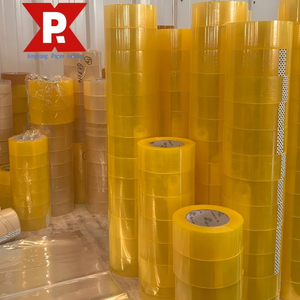 High Adhesion Yellow Transparent BOPP Packing <strong>Tape</strong> For Carton Sealing - Product Image 3