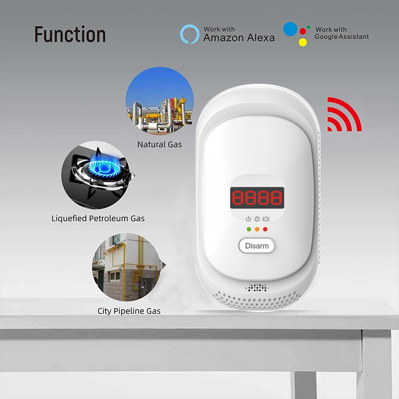 New Developed Wireless Alarm System Indoor RF433mhz Home Alarm Combustible Gas Detector · image 4