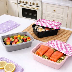 Contenedor de Alimentos de PP con Tapa, Apilable, Desechable, para Comida para Llevar, Libre de BPA, con Logotipo Personalizado, Venta al Por Mayor - Product Image 4