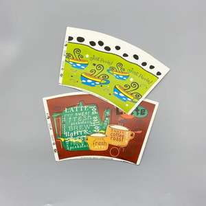 ราคาขายส่ง วัตถุดิบกระดาษพิมพ์ลายสำหรับทำแก้วกาแฟแบบใช้แล้วทิ้ง พัดกระดาษสำหรับทำแก้วกระดาษ - Product Image 6