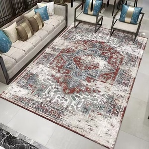 Tapis persan <span class=keywords><strong>noir</strong></span> moderne en fausse fourrure de cachemire, fabriqué à la machine, lavable, résistant aux taches, antidérapant, réversible, de haute qualité, personnalisable - Product Image 5