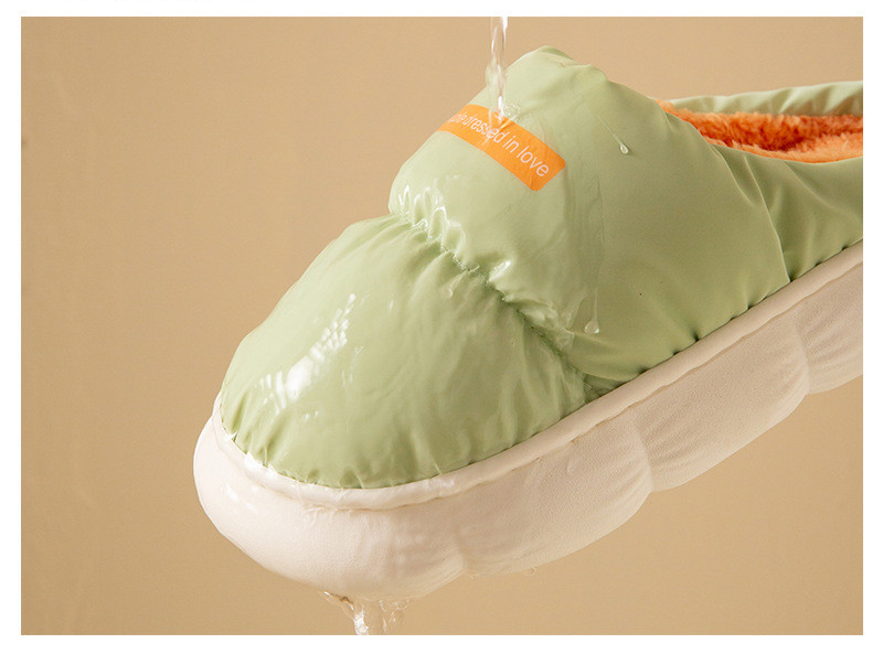 Women Winter Warm Indoor Slippers Men Fuzzy House Slippers Wholesale