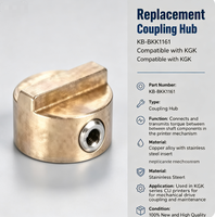 Molette d'accouplement de remplacement KB-BKK1161 compatible avec KGK