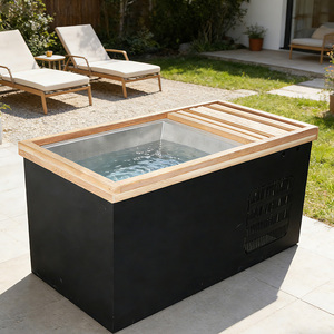 Bain froid commercial avec refroidisseur et filtre, bain froid/chaud avec refroidisseur pour bain de glace - Product Image 3