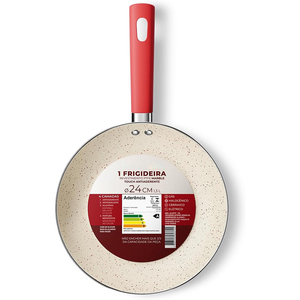 Poêle à frire moderne en céramique antiadhésive en aluminium avec poignée en silicone pour cuisinière à gaz - Product Image 3
