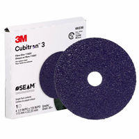 Disque en fibre 3M 1182C Cubitron 3, disque rond en céramique à trous, 5 pouces (125 mm), 36+ à 80+, pour le polissage et l'ébavurage du métal