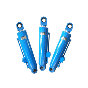 Cilindro Hidráulico de Doble Acción con Montaje de Horquilla, Varilla Cromada para Excavadora, Cargadora, Montacargas - Product Image 1