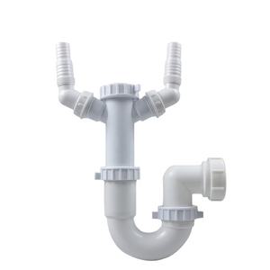 TALEA <span class=keywords><strong>Sifone</strong></span> e Trappola per Scarico Lavello Cucina Moderno con Tubo di Scarico Anti-Odore a Tenuta d'Acqua Bianco Diametro 40mm Facile Installazione - Product Image 1